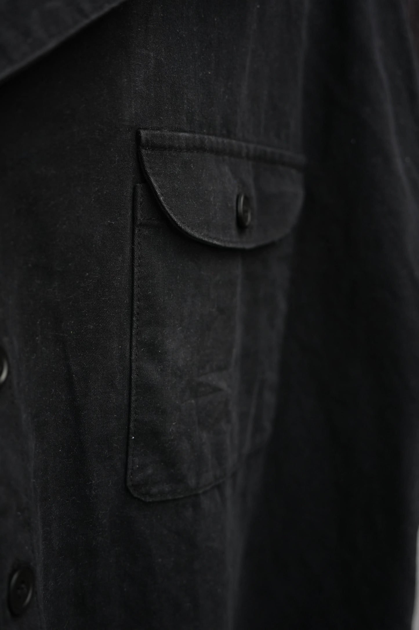 "Stay Locked In" Oversized Button Shirt